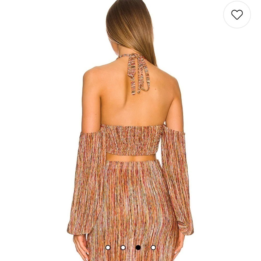 Ronny Kobo Swayze Top in multi crop top - Picture 3 of 7